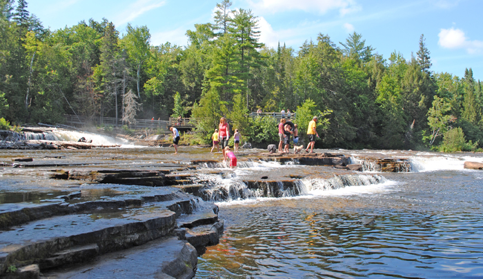 Located just 22 miles north of Duffy's Motel and 4 miles north of the Upper Falls is the Lower Tahquamenon Falls.  Lower Tahquamenon Falls has so much to experience.