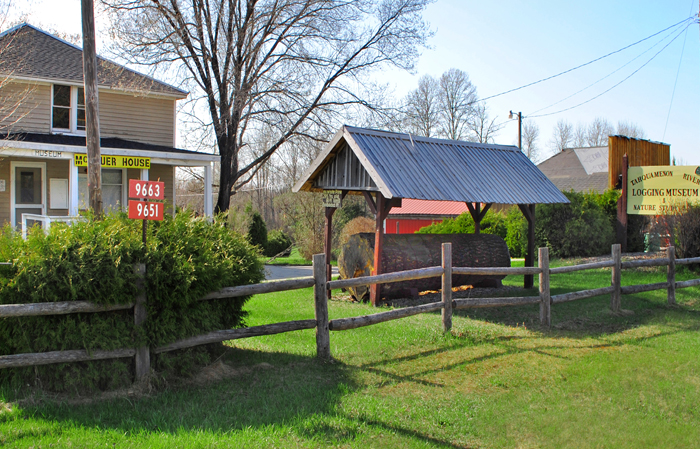 Newberry's Tahquamenon River Logging Museum